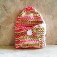Cotton Tea Bag Tote Umbre Blossom N3