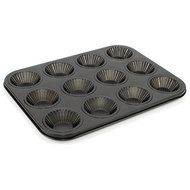 Ezeso 12-Cavity Nonstick Carbon Steel Egg Tart Mold Pan N4