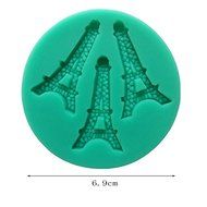Quality First 3d Silicone Baking Fondant Cake Mold Eiffel Tower Decorating Tools Mould 1pcs N2