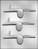 CK Products 4-Inch Musical Note Sucker Chocolate Mold