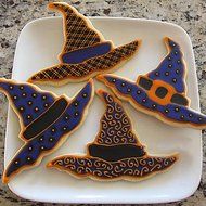 Sher Halloween Theme Witch Hat Shape Cookie Cutter, L 7.6cm x W 7.6cm x H 2.5cm, Stainless Steel N3