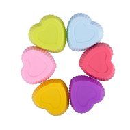 Heart Silicone DIY Cupcake Jelly Chocolate Ice Soap Muffin Mold Mould N3