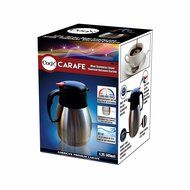 COOX 1.2L Mini Vacuum Insulated Thermal Carafe Pitcher - Unbreakable Stainless Steel Double Wall Jug for Coffee... N2