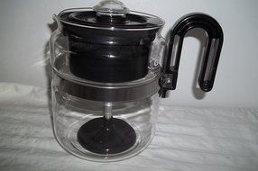Gemco Brand Glass Coffee Pot with Plastic Interior