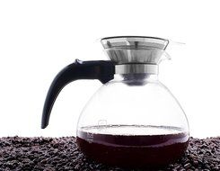 RIALTO Permanent Coffee Filter - Stainless Steel Pour Over Coffee Dripper - Reusable cone with pour over coffee... N5