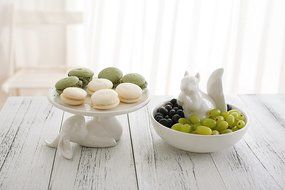 Tea Storage Bulk Candy Jars, Ceramic Reindeer Kitchen Canister Decor N37