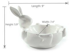 Tea Storage Bulk Candy Jars, Ceramic Reindeer Kitchen Canister Decor N39