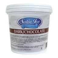 Satin Ice Rolled Fondant - Dark/Chocolate - 2 lb