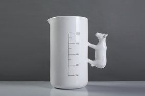 Tea Storage Bulk Candy Jars, Ceramic Reindeer Kitchen Canister Decor N42