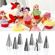 Gooday 8 Pcs/set Korean Icing Piping Nozzles Tips Cake Decorating Sugarcraft Pastry Tool DIY N2