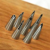 Gooday 8 Pcs/set Korean Icing Piping Nozzles Tips Cake Decorating Sugarcraft Pastry Tool DIY N4
