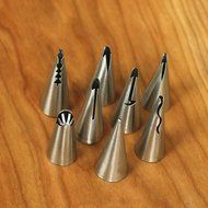 Gooday 8 Pcs/set Korean Icing Piping Nozzles Tips Cake Decorating Sugarcraft Pastry Tool DIY N5