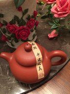 Music City Tea Yixing Tea Pot with 5oz Capacity High Recommend Red #001 N2