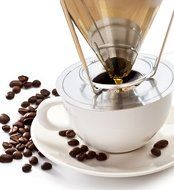 BLACK FRIDAY SALE - Reusable Pour Over Coffee Filter &ndash; Best Paperless Coffee Dripper with Double Layer Fine Mesh... N8