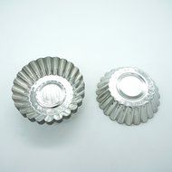 Blacklip 20PCS Egg Tart Aluminum Cupcake Cake Cookie Mold Mini Pie Tin (Aluminum) N6