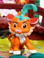 PALACE PETS 18 Piece CAKE Topper Set Featuring 12 Palace Pets Figures and Decorative Themed Accessories, Figures... N7