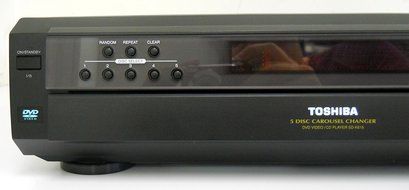 Toshiba SD-K615 5 Disc CD/DVD Compact Disc Carousel Changer N3