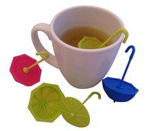 Springtime in Paris Tea Infuser set of Four - 2 Eifell towers and 2 umbrellas - 4 different colors in each pack... N7