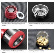 Tea Infuser/Tea Tumbler Water Bottle W/ Stainless Steel Loose Leaf Strainer Filter &amp;Spill-Proof Lid-Eco Borosilicate... N17