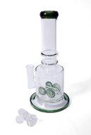 25cm Shower Head Diffuser Glass Hookah with Bowl N2