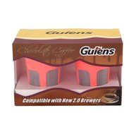 Gutens 2 Pack Reusable Carafe K-Cups Reusable coffee filter for Keurig 2.0 -K200, K300, K400, K500 Series N5