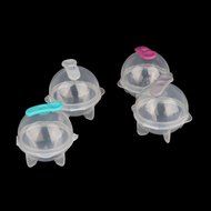 Docooler&reg; 4Pcs Ice Ball Maker Ice Cube Mold Set for Cocktails Whiskey Drinking N2