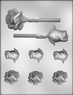 CK Products Rose Assortment Sucker Chocolate Mold