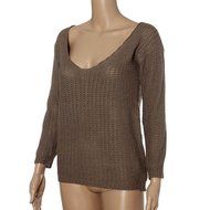 V-Neck Pullover Tops,Morecome Womens Long Sleeve Jumper Cardigan Loose Sweaters Jacket (S) N2