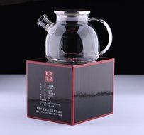 Ceramic Story Glass Water Pitcher With 304 Stainless Steel Lid,Large Water Pot, Glass Teapot, Iced Tea Pitcher... N8