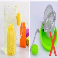 MAXGOODS Fine Silicone Tea Strainer Infuser Filter Diffuser N3