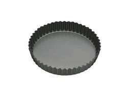 23cm Non-stick Fluted Loose Base Round Quiche Tin N2