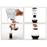 Maison Maxx Glass Cold Drip Brew Iced Dutch Brew Coffee Maker Machine,Tea Maker with Airtight Lid and Removable... N6