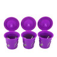 MG Coffee 3 Pack K-Cup Reusable Filters for Keurig 1.0 and 2.0 Brewers, K200, K250, K300, K350, K400 K500 N5