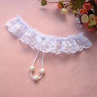 Underpants ，Beautyvan Comfortable 2016 New Thongs G-string Lace Pearl Panties Lingerie Underwear (Red) N4