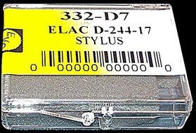 TURNTABLE STYLUS NEEDLE FOR Elac D244-17 STS-244-17 STS-44J-17 STS-344-17 332-D7