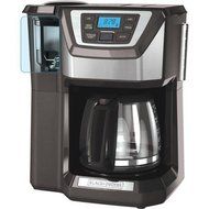 12-Cup, Mill and Brew, Programmable Coffee Maker With Grinder, Gray N4