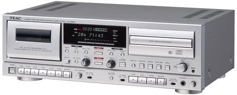 TEAC CD recorder / cassette deck Silver AD-RW950-S N2
