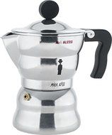 "Moka Alessi" Espresso / Coffee Maker Size: 6.5" H x 3.75" W x 3.75" D