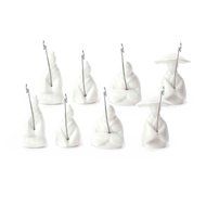 Kikkerland Silicone Tea Holder Fisherman - Set Of 2