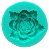 Food Grade Sugarcraft Art for cake decorating n crafts Lace ROSE flower w/ leaves leaf silicone mould, non stick...