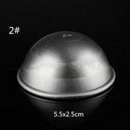 MAXGOODS 3D Aluminum Bath Bomb Mold DIY,3 Sets N3