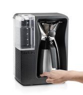 Bodum 11001-01TG Bistro Automatic Pour Over Coffee Machine with Thermal Carafe, 40 oz, Black N2