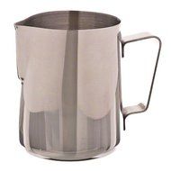 Update International EP-20 Stainless Steel Frothing Pitcher, 20-Ounce, Set of 6 N4