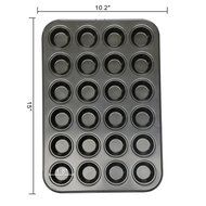 Webake 24-Cup 1.8-inch Mini Muffin Pan, Cupcake Pan, Cake Pan, Non-stick N2