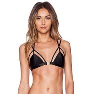 PHOTNO Women bra Strap Vest Cut Out Shirt Beach Tank Crop Tops N2