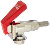 Bunn 12915 Chrome Hot Water Faucet for Bunn-O-Matic Coffee CWTF, 1/4 m Flare