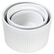 Royal Norfolk White Ceramic Ramekins, 3-ct. Packs