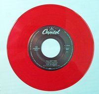 The Beatles She Loves You/I&#039;ll Get You 45 Red Vinyl For Jukebox S7-17688-B N/M N2