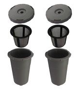 Coffee &amp; Tea Makers Parts (2) Reusable Filter Sets For Keurig K45 K65 K75 K10