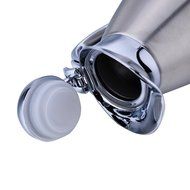 JUNING Coffee Pot Stainless Steel Double Wall Vacuum Insulated 1.5L Large Capacity Tea/Water Pitcher with Press... N5